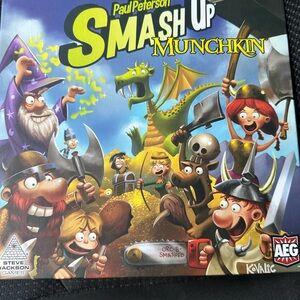 Smash Up Munchkin Card Game